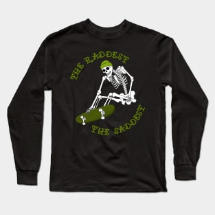 Rad Sad Skeleton Long Sleeve T-Shirt